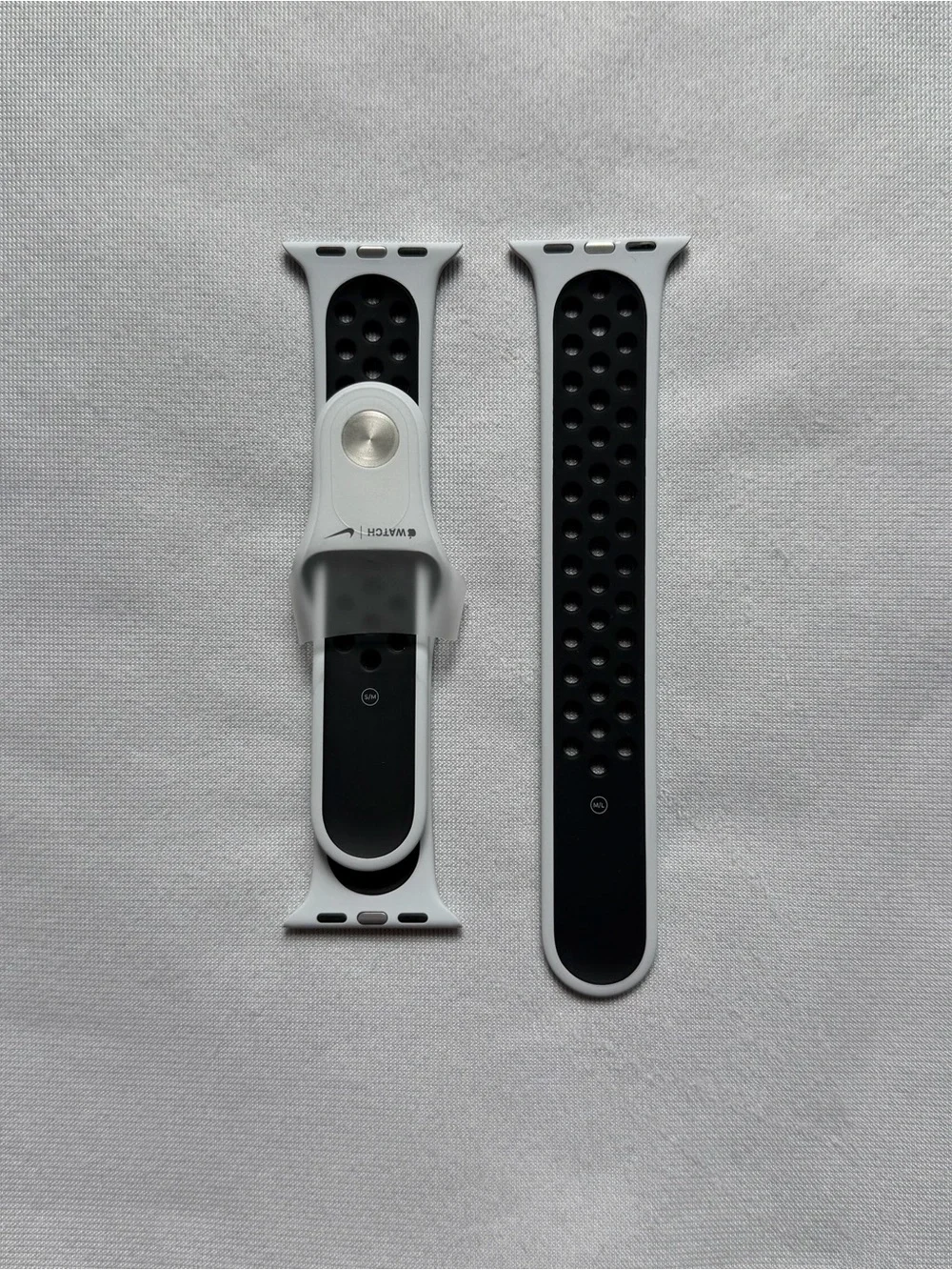 Genuine Apple Watch Nike Sport Band (compatible with 38/40/41mm) S/M & M/L Bands